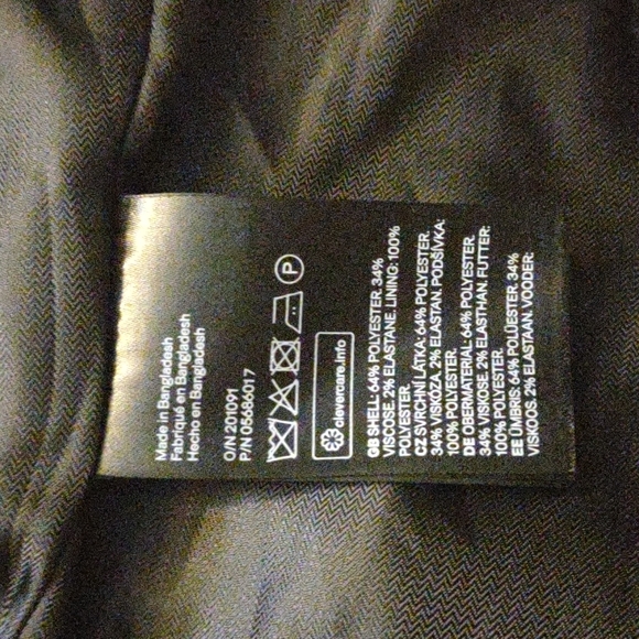 H&M black blazer size 12 - Picture 7 of 7